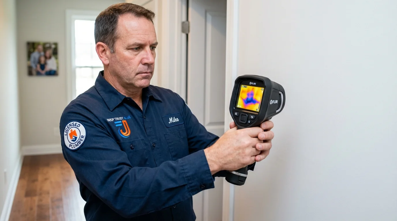 Thermal imaging leak detection by Johns Plumbing LLC in Buellton